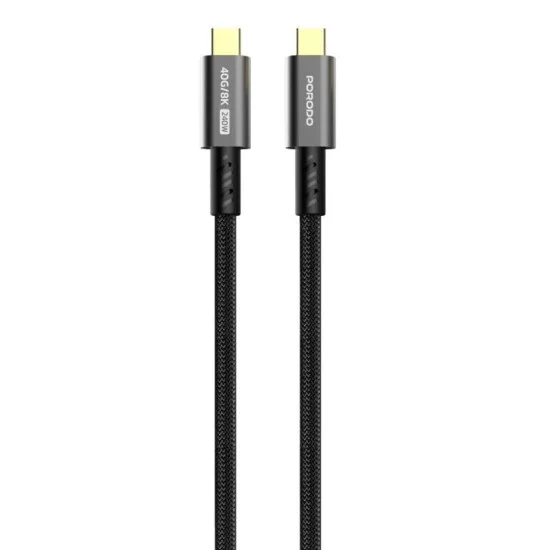 Porodo 40Gbps Usb4 Thunderbolt Cable 6Ft/1.8M